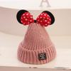 Gorro coreano para bebé, otoño e invierno, de algodón puro, bonito y súper lindo, de lana, para niña, con protección para las orejas para niño.