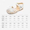 Sandalias para niñas Snafi, zapatos de princesa de cristal para verano, nuevos zapatos brillantes de princesa.