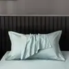 Fundas de almohada de algodón puro, un par de fundas de almohada para niños de 48*74 cm, 60 hilos, fundas de almohada para el hogar, fundas de almohada de algodón largo 100% algodón