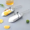 Pá de Gelo Aço Inoxidável Espessada Dobrável Grão Farinha Açúcar Alimentos Chá Ração Pá Loja de Chá com Leite Pá Pá de Descongelamento