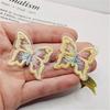 Nuevos Accesorios para el Cabello de Encaje de Malla Bordado Mariposa Pasadores Joyería Hecha a Mano DIY Accesorios para Tocados DIY Accesorios Venta al Por Mayor