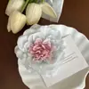 Foto de Atardecer en la Playa Accesorios para el Cabello Hermosa Horquilla de Flor Roja Pinza Lateral Pinza para el Flequillo Horquilla de Flor Tocado para Mujeres