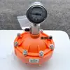 Amortiguador de Pulso Tipo Diafragma CPVC UPVC Acero Inoxidable PVDF Tanque de Amortiguación con Manómetro PP Vejiga de Aire