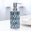 Azul Mediterrâneo Mosaico Artesanal Vidro Mosaico Frasco para Álcool em Gel Frasco para Gel de Banho Luxo Acessível Hotel Pousada Banheiro Frasco