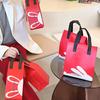 Bolsa aislante para llevar, bolsa de aluminio engrosado personalizada, ideal para té con leche, café, comida ligera y almacenamiento en frío.