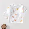 Ropa de Bebé Monje Recién Nacido Top con Cordones Ropa Interior de Bebé Recién Nacido Subabrigo Recién Nacido Ropa 0-3 Meses