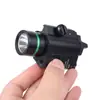 Linterna de mano para exteriores con luz LED fuerte 95-1 antisísmica, linterna tipo pistola, 92g, láser verde, aleación de aluminio, superventas transfronteriza
