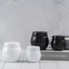 Frasco de creme preto Helena Rubinstein tipo bandagem HR frasco redondo para cuidados com a pele limpeza frasco cosmético pote para máscara frasco de creme para barriga