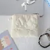 Nuevo Monedero de Algodón Acolchado Dulce, Estilo Fresco Portadni de Estudiante, Portatarjetas, Mini Bolsa de Almacenamiento Multifuncional, Bolsa para Auriculares