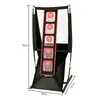 La red de práctica de golf es una red de entrenamiento desmontable, portátil para uso en interiores y exteriores, adecuada para el entrenamiento de swing y chip, con múltiples ángulos