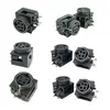 Los fabricantes suministran conector de 4 pines terminal S conector médico base de computadora 4PIN 90 grados MPC-4-01 protección ambiental