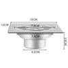 Coladera de Piso Dividida de 2 cm Acero Inoxidable Baño Balcón Coladera de Piso Encimera de Baño Coladera de Piso Anti-Olor