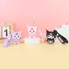 Capibara Silicona Billetera para Monedas Llavero Colgante Dibujos Animados Mini Bolsita de Almacenamiento Colgante para Mochila Bolsa para Auriculares Venta al por Mayor