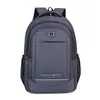 Mochila de hombre moderna y a la moda, mochila casual de viaje para computadora, mochila escolar personalizada para chicas de secundaria, bolso de hombro doble de color liso