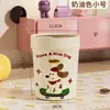 Cubo de Basura para Cocina y Sala de Estar del Hogar, Creativo de Alto Valor, Gran y Pequeña Capacidad, Estilo Ins para Dormitorio, Nuevo Lindo 2025