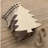 Fábrica Direta Artesanato Criativo Pingente de Natal de Madeira Decoração para Casa Presente Acessórios Pendurado Escultura Peças de Madeira