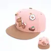 Gorra de Béisbol de Poni Estilo Nuevo para Niños, Sombrero de Sol Lindo de Dibujos Animados Estilo Coreano DIY, Gorra Hip-Hop para Niños Transfronteriza al por Mayor