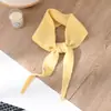 Bufanda Triangular Larga Fina Estrecha de Lana 100% Pura Estilo Croissant para Mujer, Protección para el Cuello de Otoño e Invierno, Bufanda Cálida