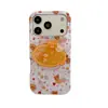 Funda Magnética para Teléfono Apple 18Promax de Oso Taiyaki de Dibujos Animados Lindos Adecuada para 17pro/16pro