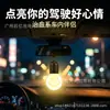 Nuevo Comercio Exterior Transfronterizo Acrílico Luminoso Bombilla Colgante para Interior de Coche Mini Accesorio Estilo Retro Luz Ambiental Luz Respiratoria