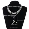 Venta Caliente Europea y Americana Hombre Volador Dunk Collar de Diamantes Accesorios de Baloncesto Calientes Australianos Joyería de Moda Hip Hop