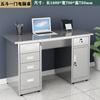 Mesa de trabalho para oficina de purificação, laboratório médico e console com gaveta, feita de aço inoxidável 304