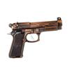 Comer frango modelo totalmente metálico crianças brinquedo de pistola retrô nostálgico Desert Eagle P92 armas de liga atacadista