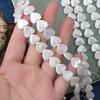 Perla Natural de Agua Dulce Barroca con Agujero Pasante Amor 12-13mm Material para Joyería Hecha a Mano DIY