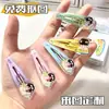 Presilha de Cabelo Acrílica Clipe Versão Q Material Personalizado Mercadoria para Fãs de Celebridades Presente de Aniversário Grampo de Cabelo Acessório de Cabelo Clipe de Recado