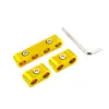Modificación de coche separador de bujías de tres piezas manguito fijo pinza de alambre de tres piezas clip fijo de separación de cables de encendido