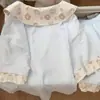 Pijama Cartoon Fofo Rilakkuma para Mulheres, Conjunto de Duas Peças de Shorts de Manga Curta Finos de Verão Que Podem Ser Usados Fora de Casa como Conjunto de Roupa de Casa