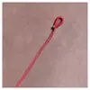 Lanyard para Llavero de Coche Nudo de Diamante Tejido a Mano Cadena Colgante para Llaves DIY Accesorios Producto Semiterminado Hebilla Activa Simple A