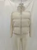 Moda europea y americana para mujer otoño 2023 chaleco de algodón con cuello alto chaleco de mujer chaqueta de algodón BB8-69584