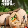 Ovo de Dinossauro Extra Grande Brinquedo de Escavação Arqueológica Caixa Surpresa de Gesso de Dinossauro para Crianças Brinquedo Educacional Infantil