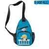 Anime Xiaohai Alrededores Bolso Cruzado Unisex Cool Sencillo Bolso de Hombro