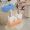 Molde para Portavelas Letra Capital DIY Amapola Portavelas de Aromaterapia Adorno de Yeso Molde de Silicona Venta al por Mayor