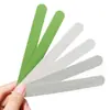 Lixa de Unha Descartável de Lasca de Madeira Lixa de Papel Branco Lixa de Unha de Dupla Face Ferramenta de Polimento Manicure Tira Esfoliante Atacado