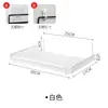 Estante de Almacenamiento para Router, Estante de Pared para Decodificador de TV, Estante sin Taladro para Colocación de Wifi Inalámbrico