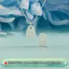 Plata Pura 999 Artesanía CNC Colgante Fortuna Hielo Triturado Colgante Tarjeta de la Suerte Flash Pulsera DIY Collar