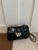 Bolso de Lazo de Nicho para Mujer 2026 Nuevo Versátil Bolso de Hombro de Nicho Moda Estilo Chanel Lujo Ligero Bolso de Axila