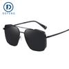 Defeng 11005 gafas de sol polarizadas gafas de sol para hombre 2020 nuevo doble elegante chapado calidad acero inoxidable doble puente