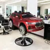 Asiento para Corte de Cabello para Niños Peluquería Juguete Eléctrico Coche de Dibujos Animados Silla para Corte de Cabello para Bebés y Niños para Peluquería