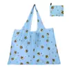 Bolsa de Compras Plegable, Nueva de Gran Capacidad, Bolsa Plegable Ecológica en Stock, Bolsa de Tote de Almacenamiento Plegable Portátil Impresa Creativa