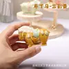 Luoyang Tang Sancai Caballo de Cerámica Adornos de Escritorio Cerámica Pony Caballo Pudín Lindo Lindo Corazón de Niña Arte Hecho a Mano