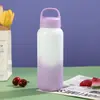 Nova caneca gigante de celebridade da Internet 40 onças grande capacidade lidar com copo de carro duplo canudo de água fria atacado