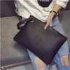 Bolso de Mano Coreano de Nuevo Estilo, Bolso de Mano Simple Retro para Mujer, Bolso de Mano Elegante Japonés y Coreano de Gran Capacidad, Bolso tipo Sobre con Cremallera