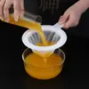 Filtro de Resíduos de Suco Doméstico para Venda por Atacado Artefato com Alça Funil de Cozinha Multi-Densidade Filtro Prático para Leite de Soja