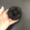 Acessório de Moda de Seda de Alta Qualidade 8cm Flor de Camélia Ultra-Resistente com Broche e Presilha Dupla Utilização
