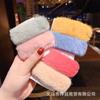 Pinza para el pelo de borrego estilo coreano, pinza lateral, pinza para el pelo de visón, pinza BB, tocado de felpa lindo para chica cálida, para mujer