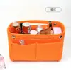 Bolsa de Almacenamiento de Fieltro, Neceser de Fieltro, Neceser de Gran Capacidad, Bolsa de Almacenamiento Multifuncional con Botón de Presión, Plegable Hecho a Mano